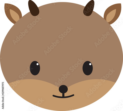Deer Face The Forest Wanderer