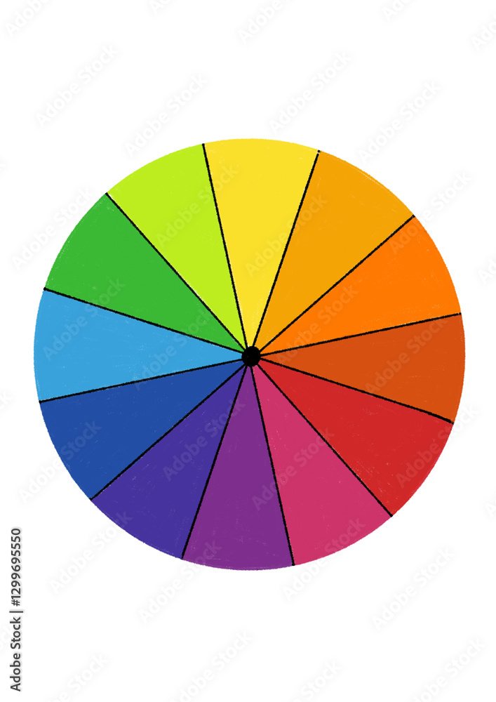 Obraz premium Círculo cromático
