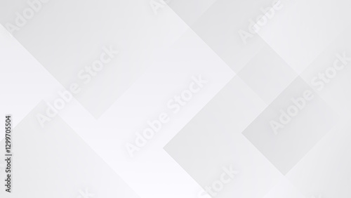 Modern white abstract background with square shapes, perfect for digital designs and presentations 