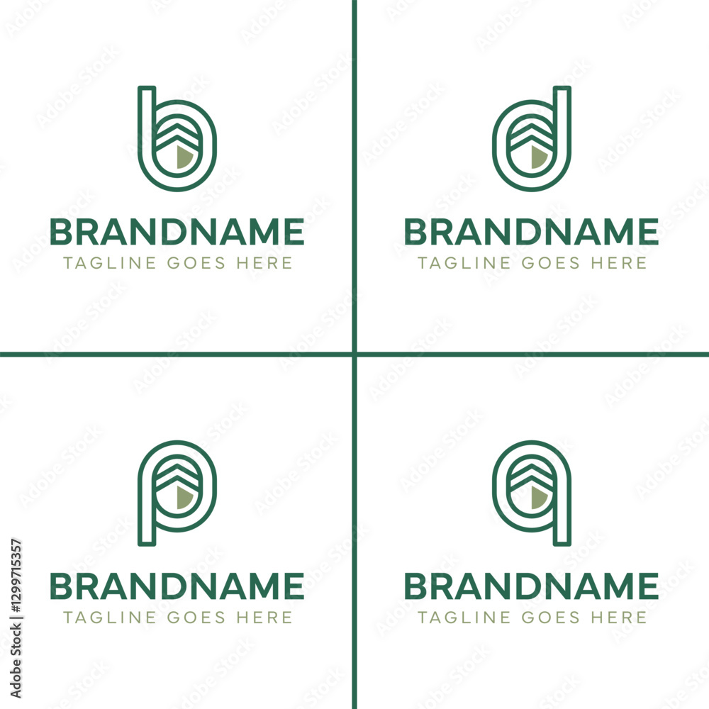 Letter B D P Q Kaaba Line Logo, for travel agencies that specialize in religious and cultural tours, such as Hajj or Umrah pilgrimages Letter B D P Q Kaaba Line Logo, for travel agencies that specialize in religious and cultural tours, such as Hajj or Umrah pilgrimages