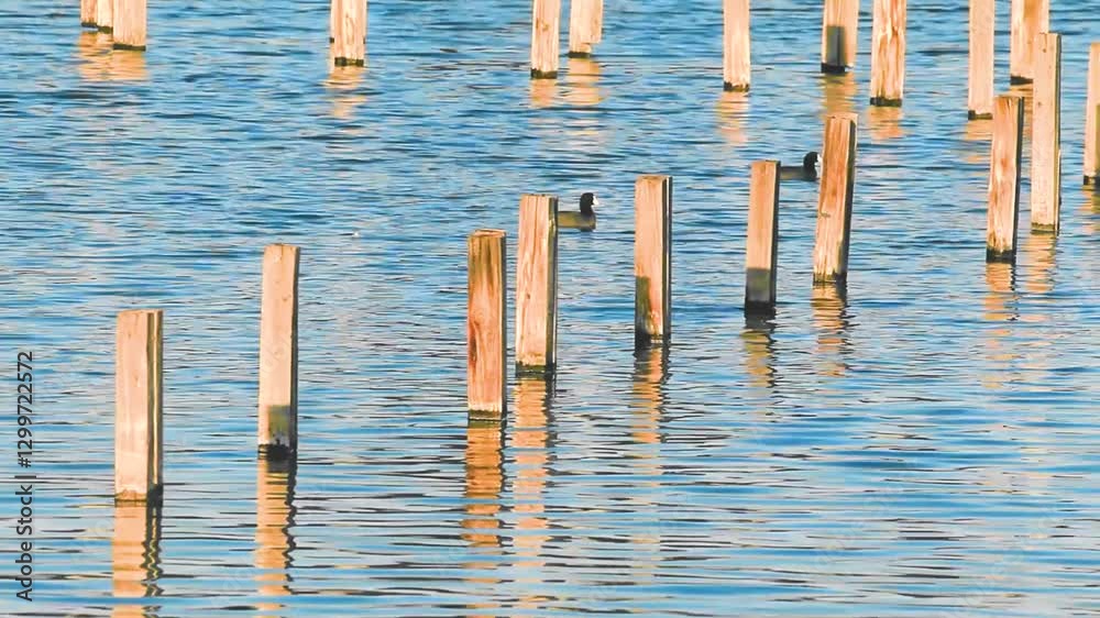 Wetland for birds in Mexico Wetland for birds in Mexico