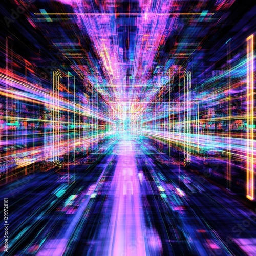 Digital Data Stream Tunnel