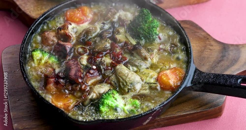 魚介のアヒージョ