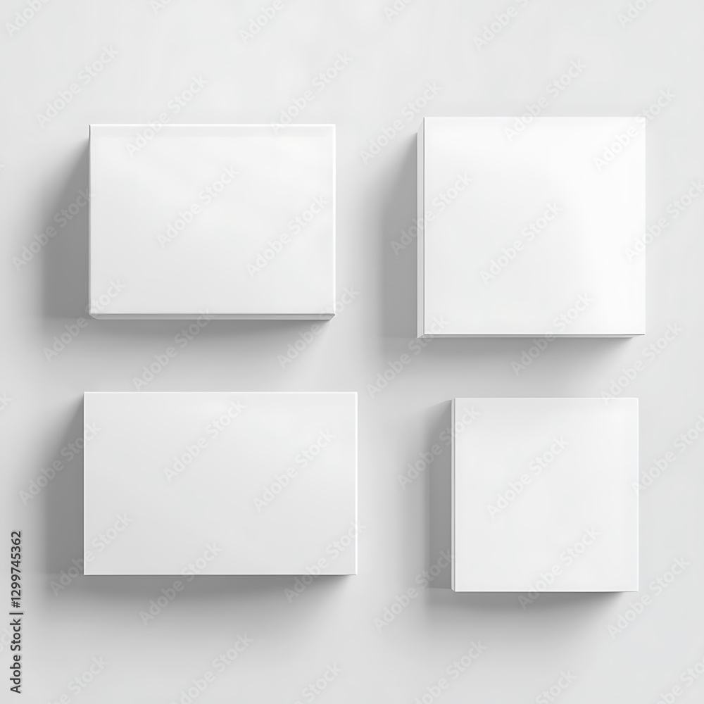 Fototapeta premium Creative blank canvas display modern interior digital art presentation minimalist space elevated perspective artistic concept
