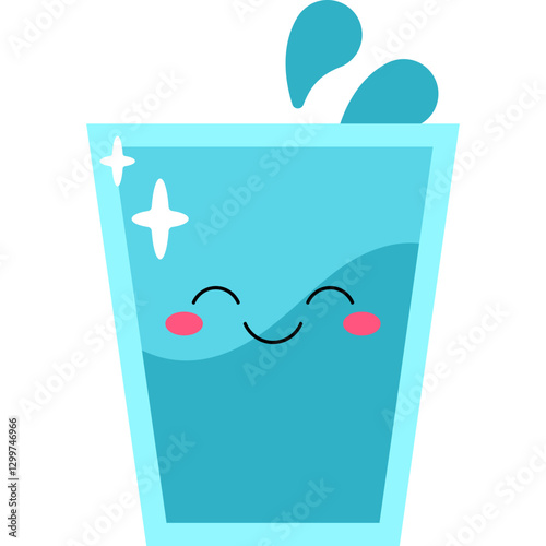 Environment kawai icon elements 