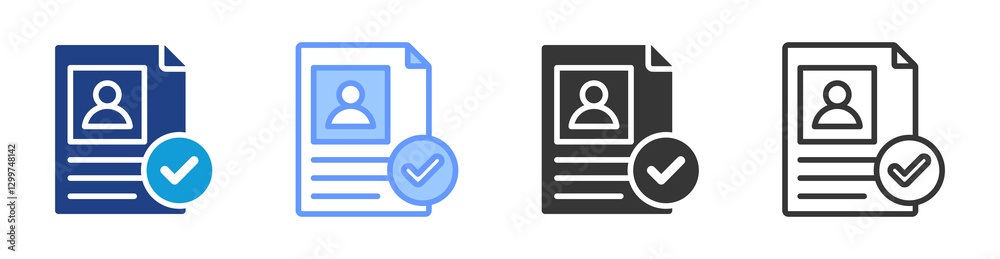 Proposal icon set multiple style collection Proposal icon set multiple style collection