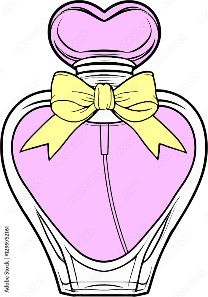 pink perfume bottle pink perfume bottle