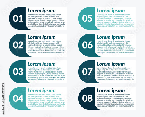 Infographic template design concept label website paper for business presentation banner workflow, flow chart, layout, process diagram and how it work eps 10