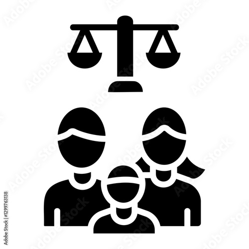 family Solid icon