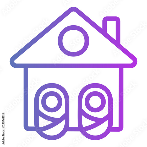 orphanage Gradient icon