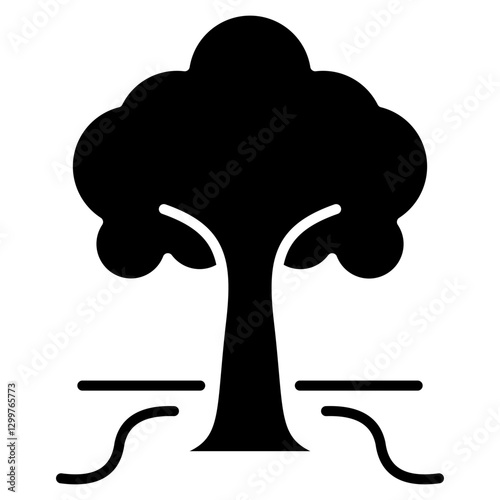 Tree  Icon Element For Design