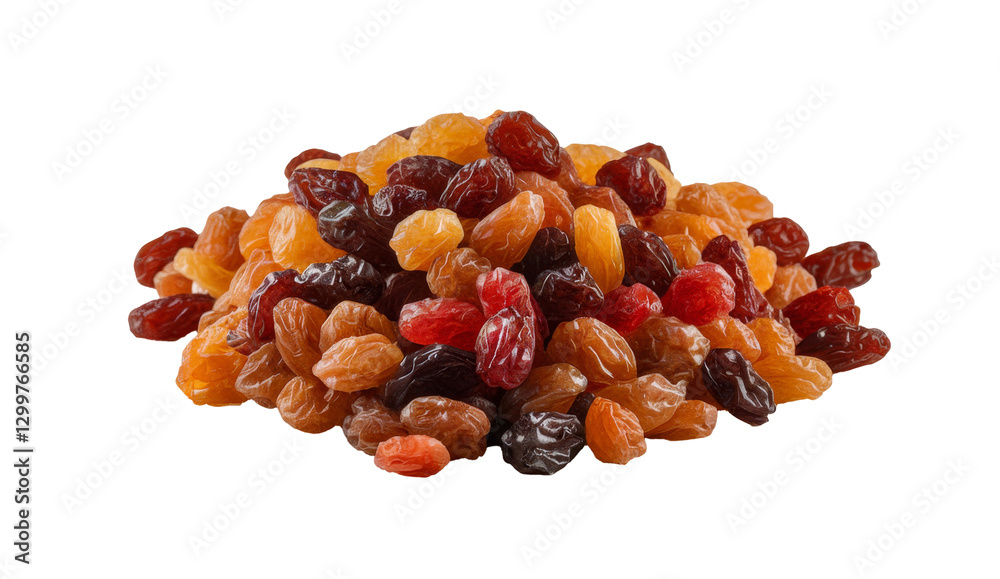 pile of raisins isolated on white background pile of raisins isolated on white background