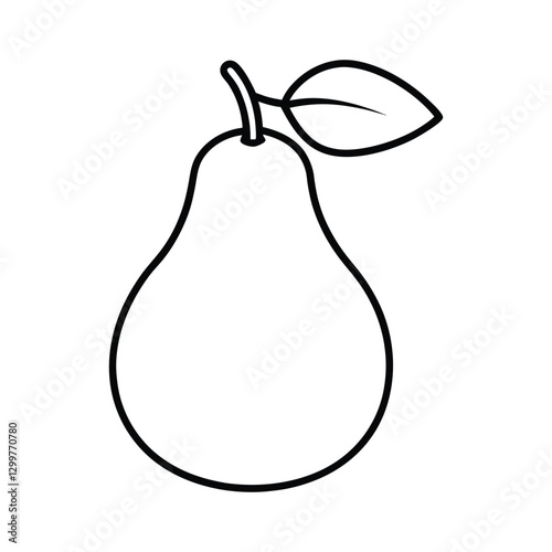 pear vector illustration