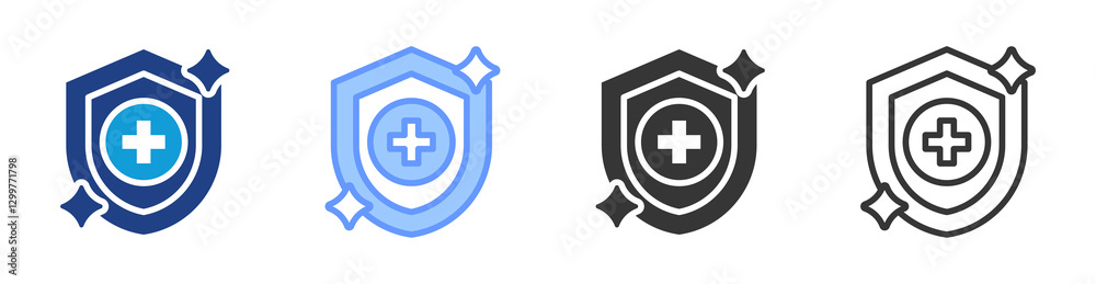 Hygiene icon set multiple style collection Hygiene icon set multiple style collection