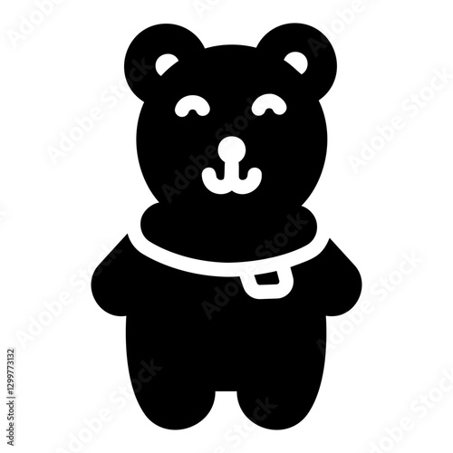 polar bear Solid icon