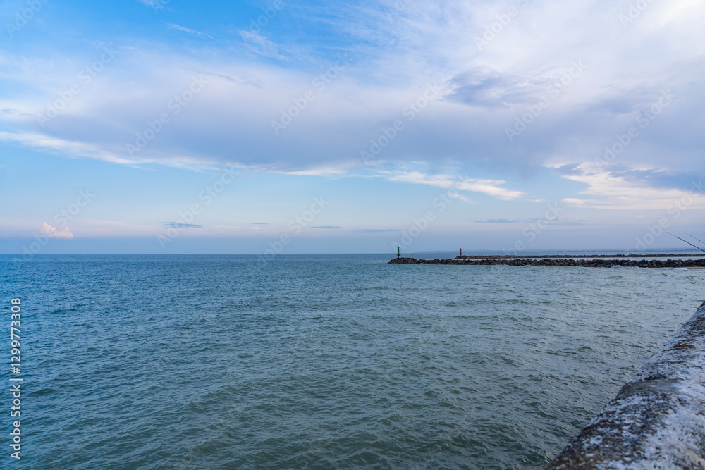 View of the port of Ramsgate, a small town in southeast England View of the port of Ramsgate, a small town in southeast England