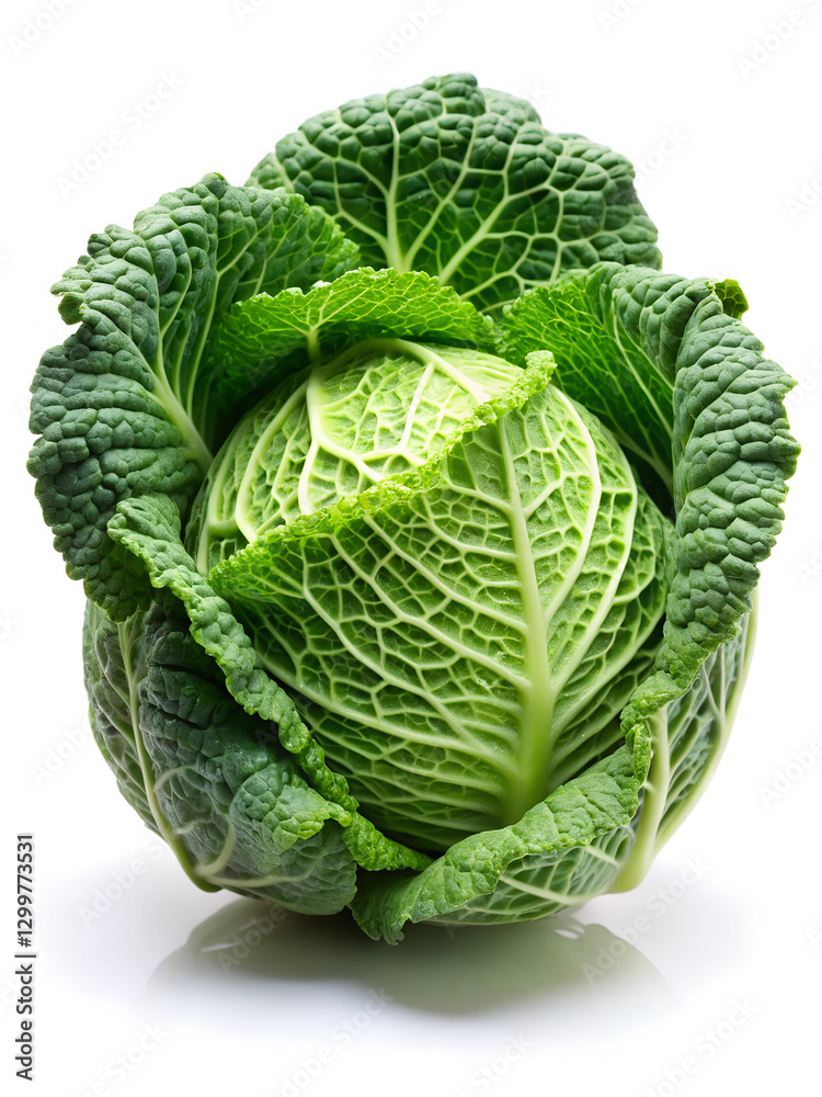 cabbage isolated on white cabbage isolated on white