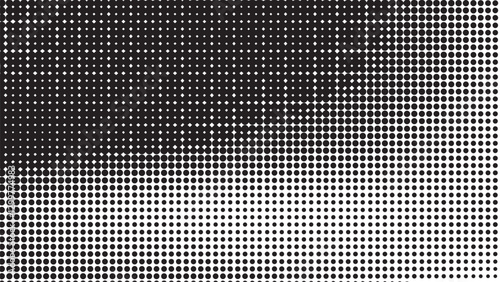 Dark dots Halftone effect Gradient background design decoration pattern concept for web or banner	