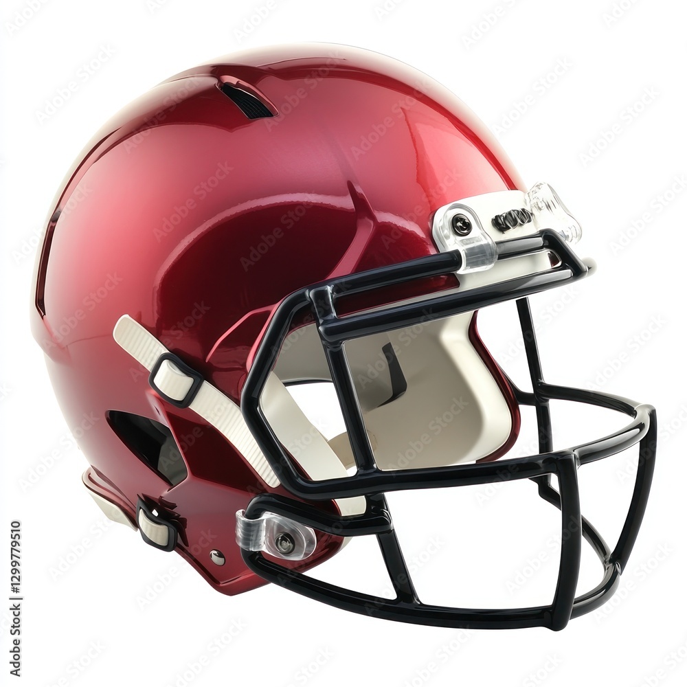Fototapeta premium Football Helmet Close-Up