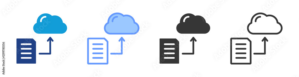 Instance icon set multiple style collection Instance icon set multiple style collection