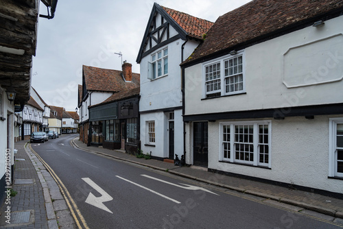 Fototapeta Naklejka Na Ścianę i Meble -  A view of Sandwich, a small town in southeast England	