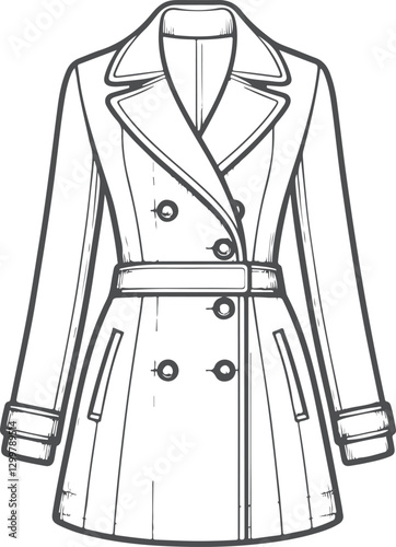 technical fashion illustration