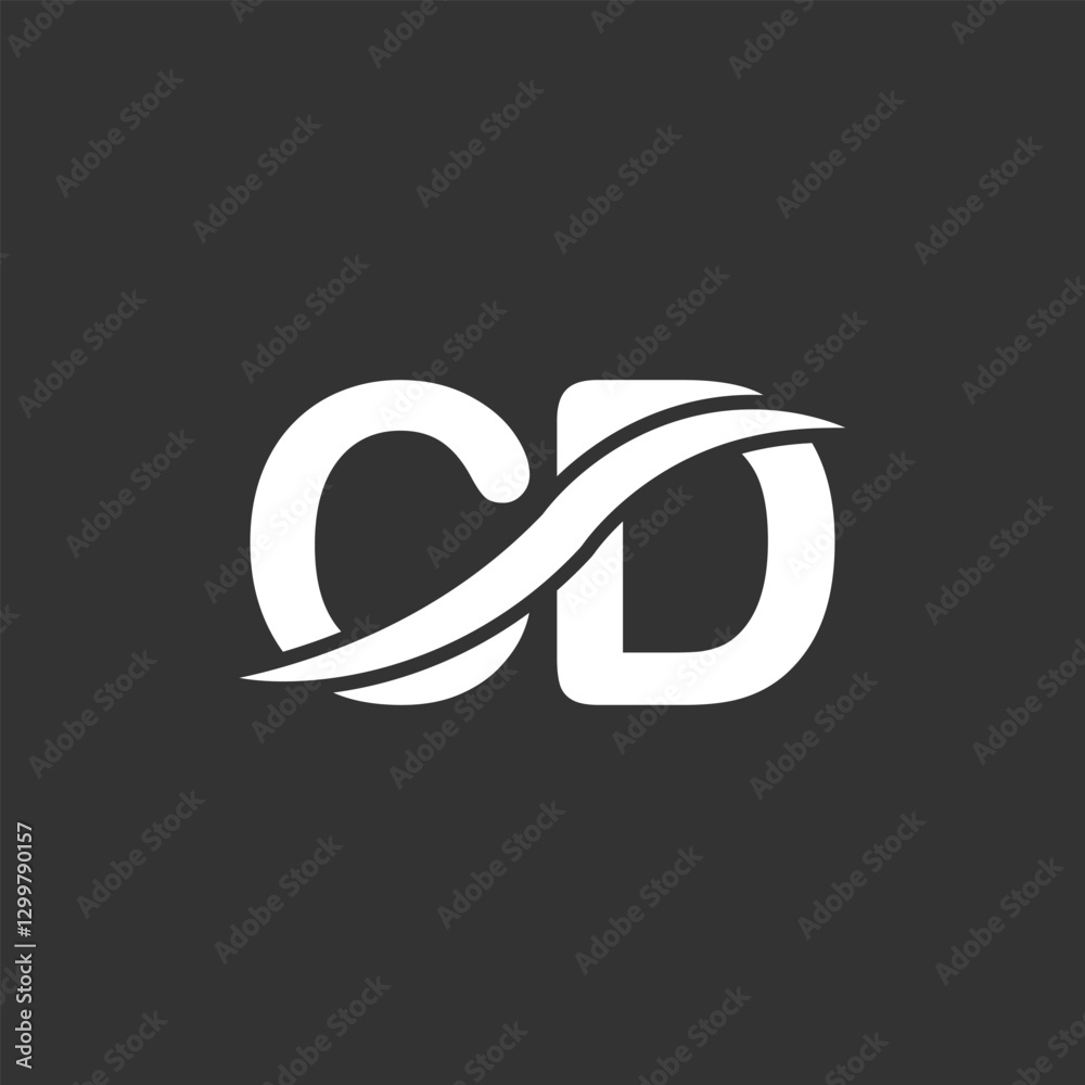 CD logo design. Trendy awesome artistic CD initial based Alphabet icon logo. CD logo design. Trendy awesome artistic CD initial based Alphabet icon logo.