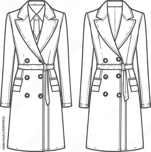 technical fashion illustration