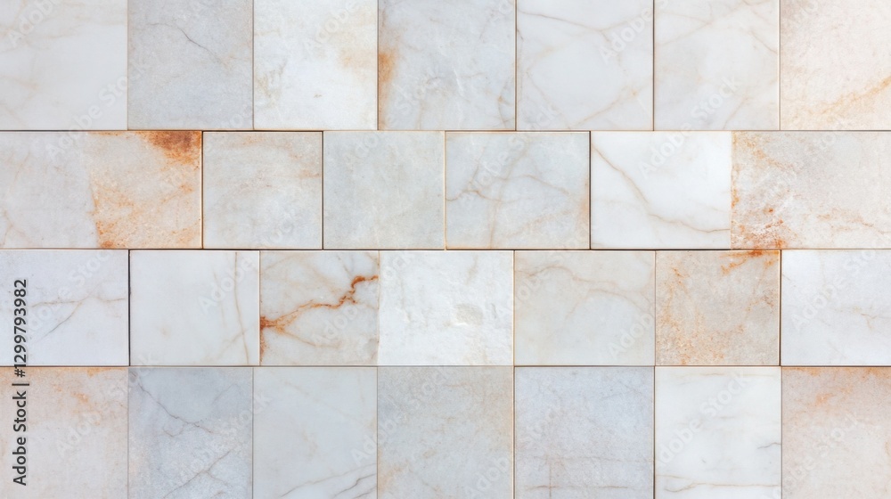 Marble floor concept. A textured marble tile surface featuring a mix of white and subtle orange hues, arranged in a grid pattern. Marble floor concept. A textured marble tile surface featuring a mix of white and subtle orange hues, arranged in a grid pattern.