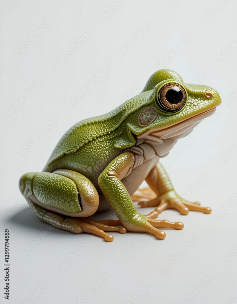 Fototapeta premium Leap of Nature: The Grace and Charm of Frogs