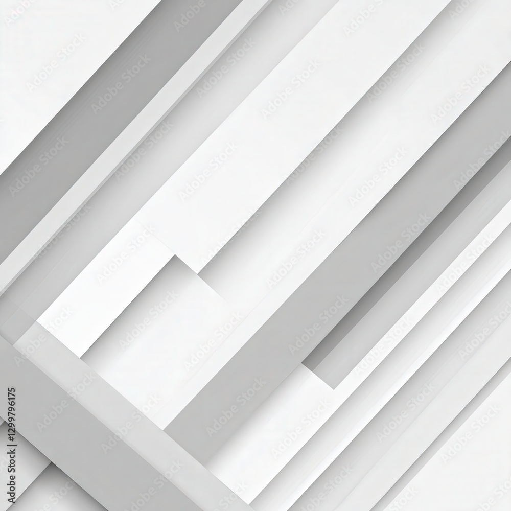 Obraz premium Abstract gray geometric shapes background design