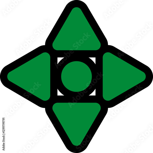 green arrow