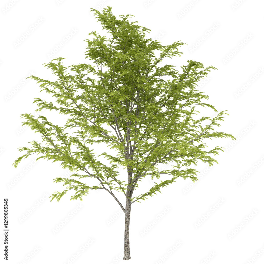 Obraz premium tree isolated on white background