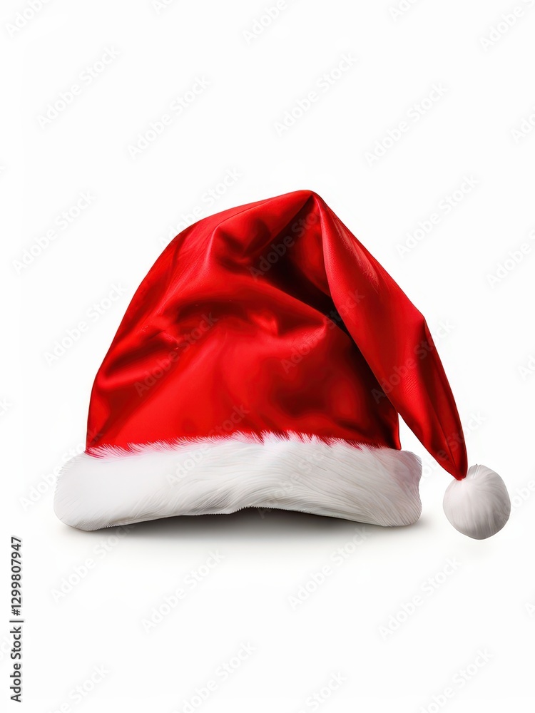 an AI Image Generator, Red Santa Hat Isolated an AI Image Generator, Red Santa Hat Isolated