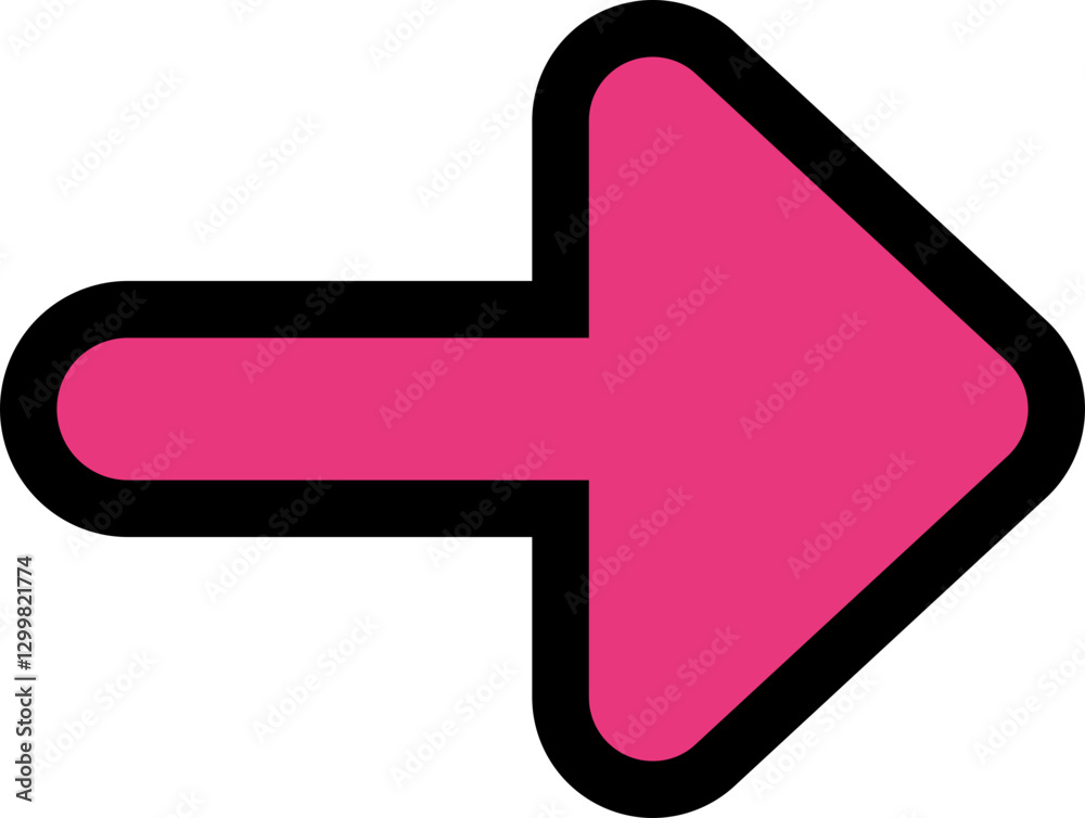 pink arrow icon