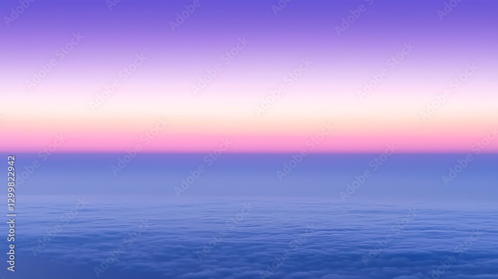 Aerial view of sunset over cloudscape Aerial view of sunset over cloudscape