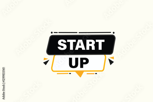 Start up, for websites, application Design, Element, learn, stay, template, top scorer, design, level, sign, speech, bubble  banner, modern, symbol, click. 
