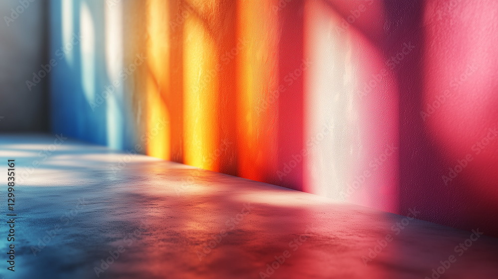 Fototapeta premium Colorful Space,abstract background with colorful lights