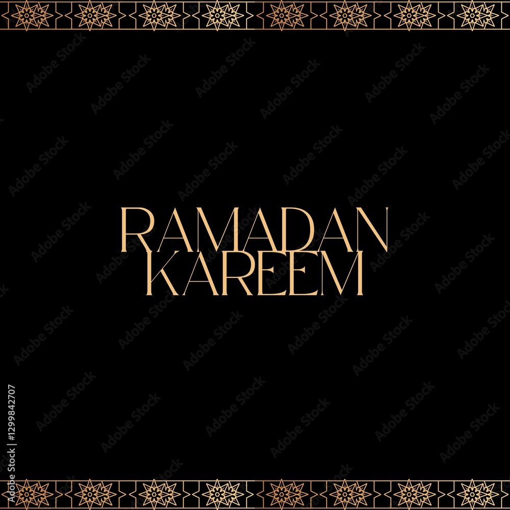 Ramadan Kareem Greeting card typography design art Ramadan Kareem Greeting card typography design art