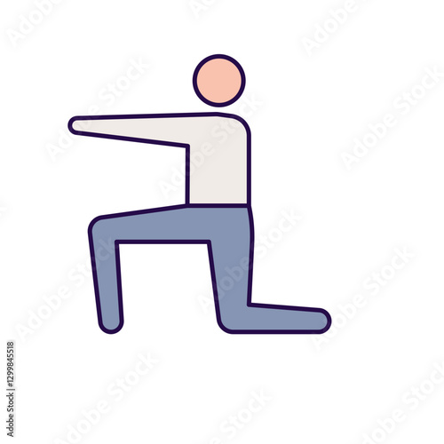 fitness people icon