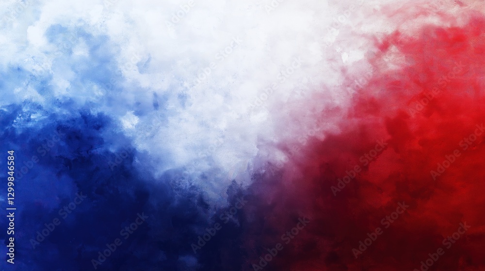 Obraz premium blue, white, red background