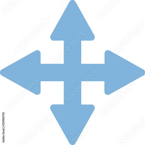 Free Download Light blue right direction arrow – flat vector design - GFXLoad