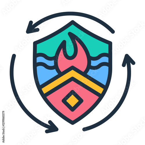 Disaster Recovery Icon