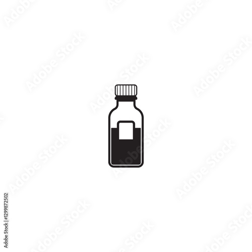 medical bottle icon