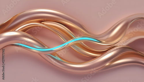 Waves Abstract Background