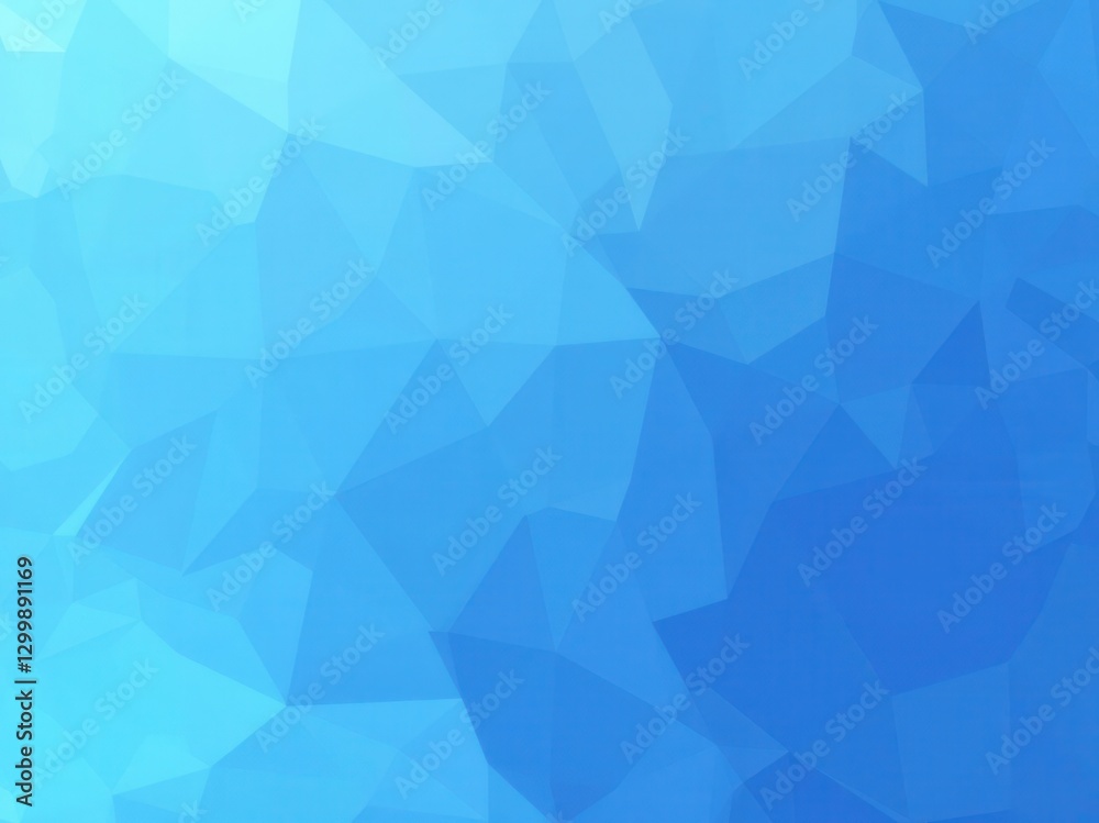 Obraz premium Abstract Blue Polygonal Background