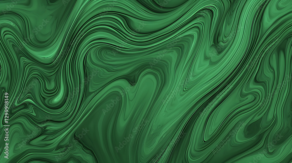 A green swirl pattern with a green background. generated using AI A green swirl pattern with a green background. generated using AI
