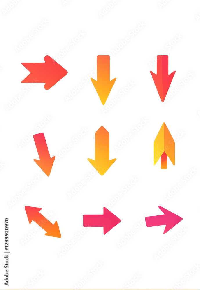 Micro 3-dimensional simple gradient arrow mobile phone vector icon material can be commercialized Micro 3-dimensional simple gradient arrow mobile phone vector icon material can be commercialized