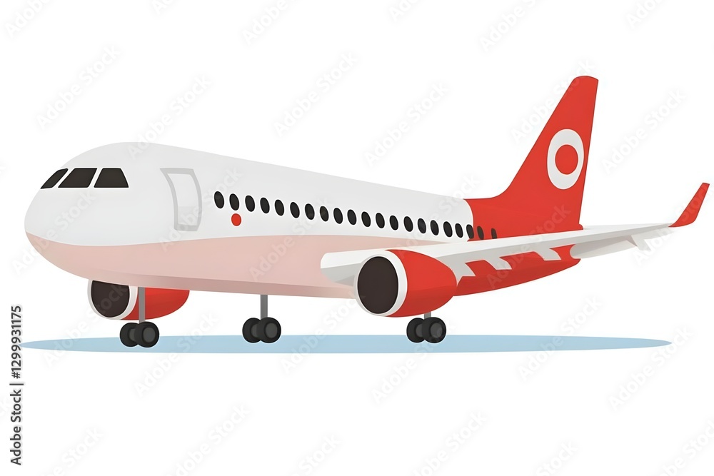 Fototapeta premium vector art ai Aeroplan helicopter Biman symbol background tourism aerial view airbus