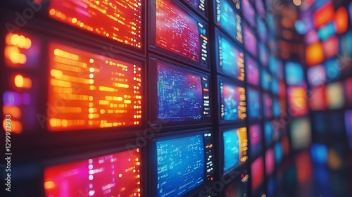 Vibrant ntsc test bar display featuring bold color television signal and graphic colours for a retro-inspired, dynamic media visual experience